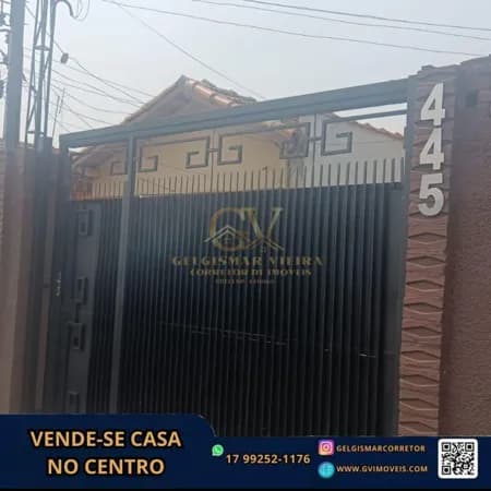 🏡 VENDE-SE CASA NO CENTRO — BEBEDOURO — SP 🏡