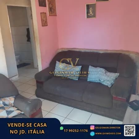 🏡 VENDE-SE CASA NO JD. ITALIA — BEBEDOURO 🏡