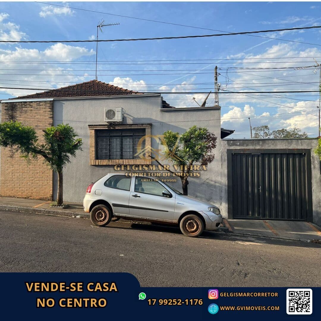 🏡 VENDE-SE CASA NO CENTRO – BEBEDOURO - SP 🏡