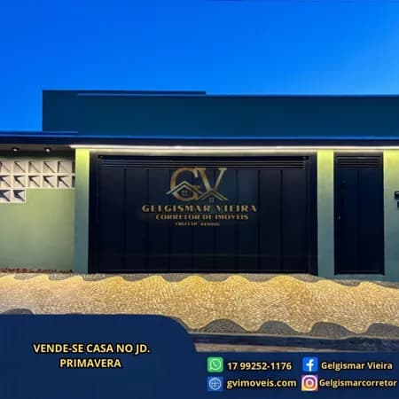🏡 VENDE-SE CASA NO JD. PRIMAVERA— BEBEDOURO — SP 🏡