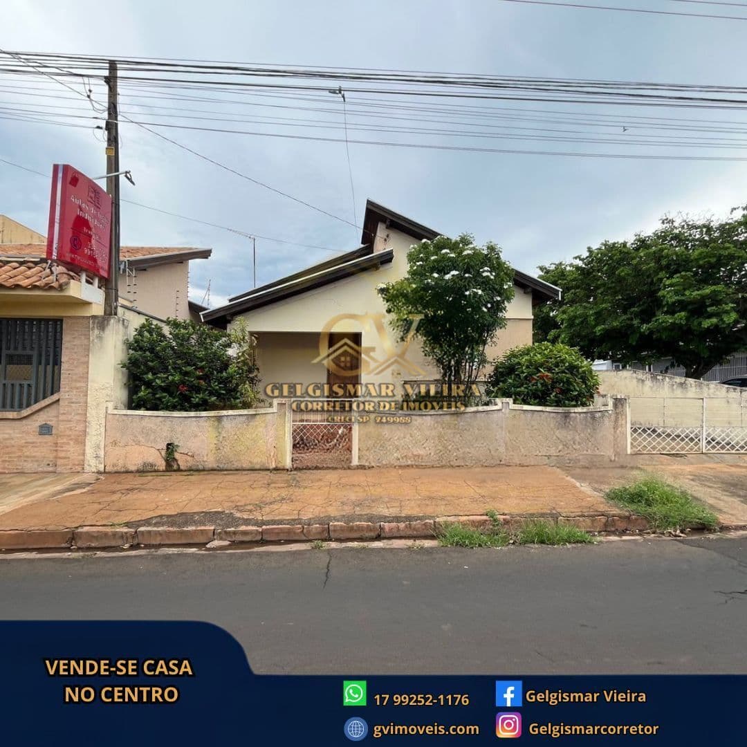 🏡 VENDE-SE CASA NO CENTRO-BEBEDOURO - SP 🏡