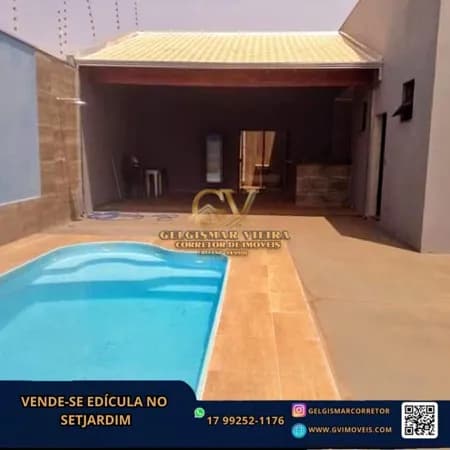🏡 VENDE-SE EDÍCULA NO SET JARDIM - BEBEDOURO - SP 🏡