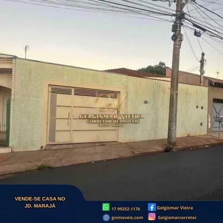 🏡 VENDE-SE CASA NO JARDIM MARAJÁ — BEBEDOURO — SP 🏡