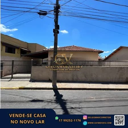 🏡 VENDE-SE CASA NO VILA NOVO LAR – BEBEDOURO - SP 🏡