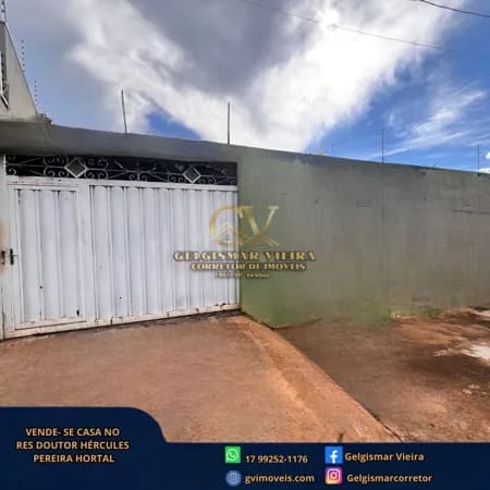 🏡VENDE-SE CASA NO RES DOUTOR HÉRCULES PEREIRA HORTAL- BEBEDOURO - SP 🏡