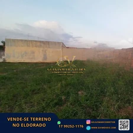 🏡 VENDE-SE TERRENO NO ELDORADO — BEBEDOURO 🏡
