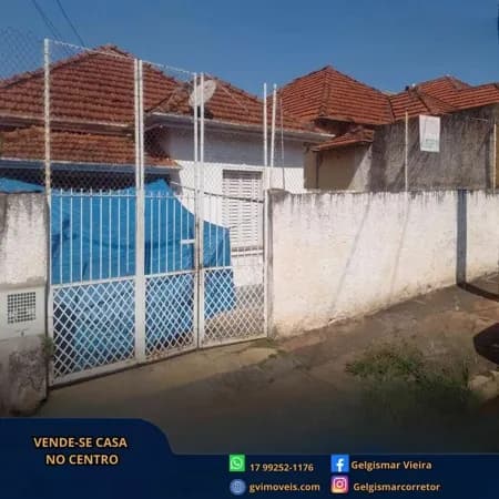 🏡 VENDE-SE CASA NO CENTRO - BEBEDOURO - SP 🏡