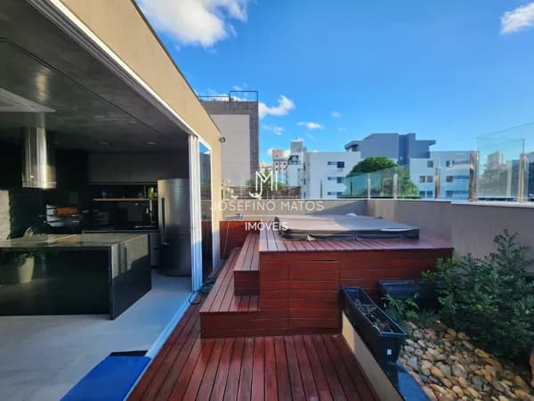 Cobertura 4 quartos, 263,23m² de área total à venda São Pedro, Belo Horizonte/MG por R$2.150.000,00