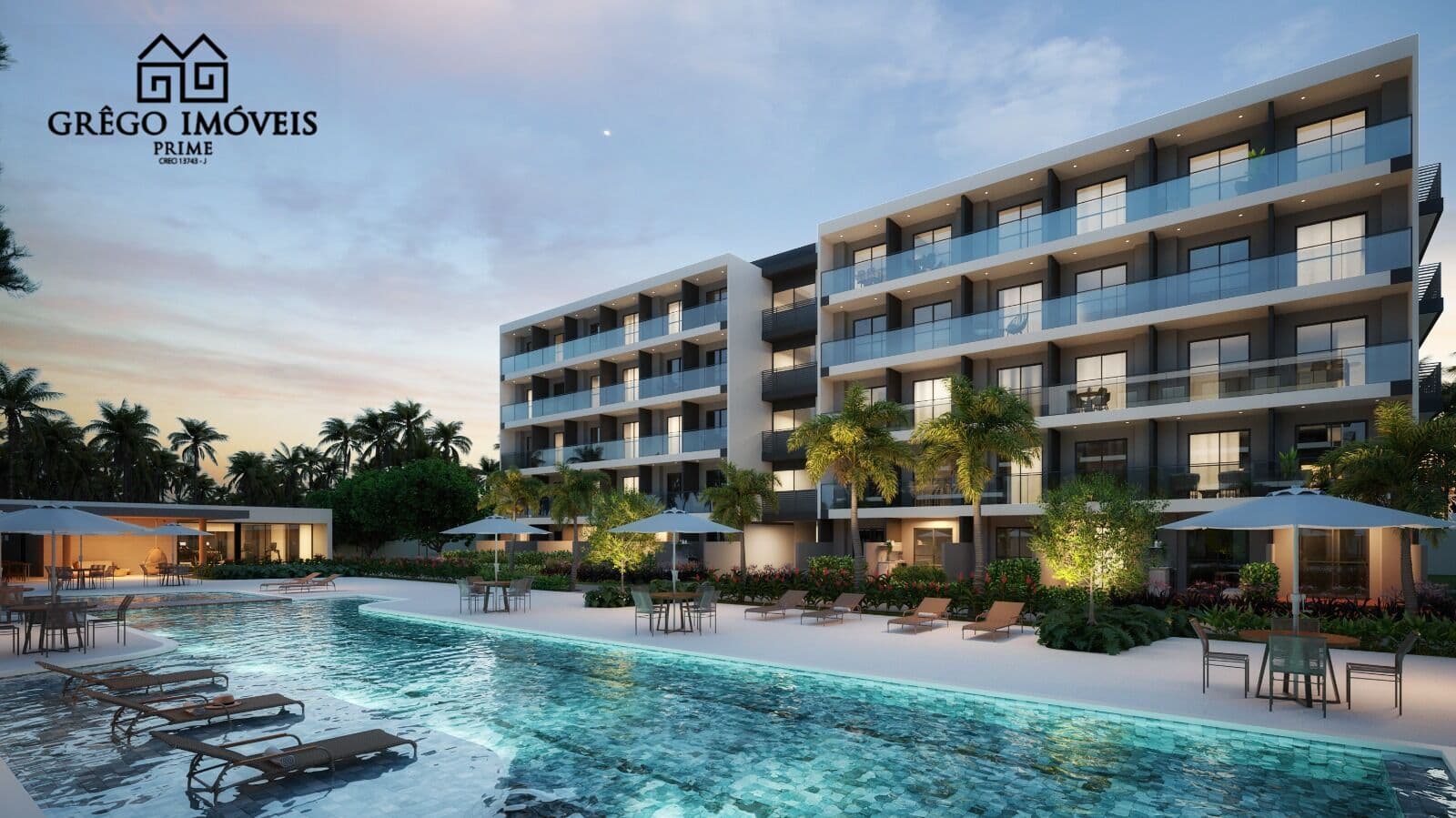 Apartamentos à venda no Costa dos Coqueiros | Praia dos Carneiros