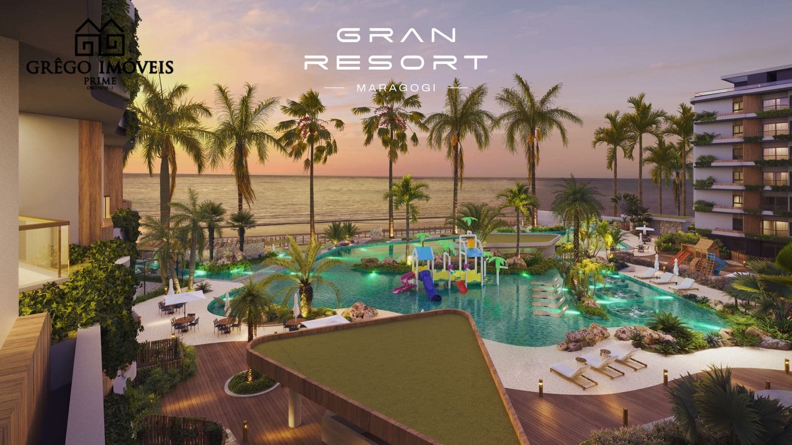 Studios à venda no Condomínio Gran Resort | Maragogi-AL