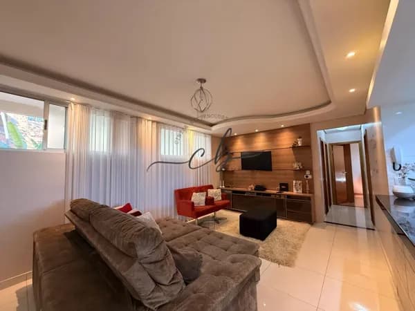 Apartamento com Área Privativa à Venda | 3 Quartos com Suíte | 3 Vagas | Bairro Camargos – Belo Horizonte