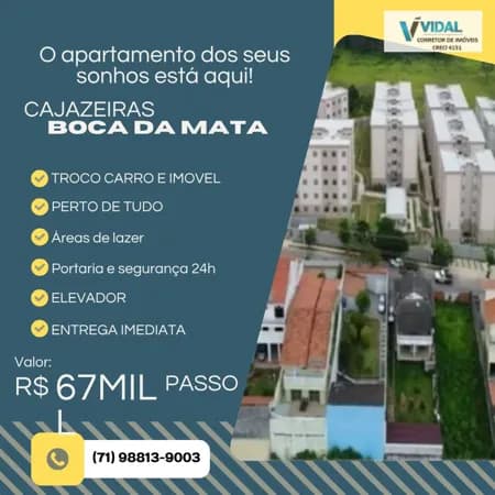 2/4 Nascente, Reformado , Elevador Condominio fechado Proximo Hospital municipal. Estudo trocas