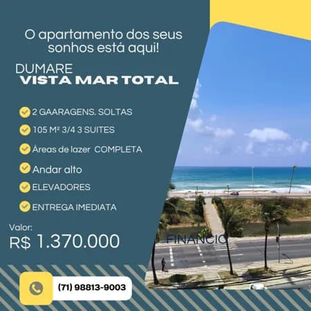Apartamento Padrão para Venda em Piatã Salvador-BA