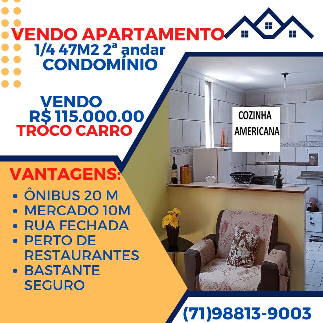 1/4 Mussurunga, perto de Metro, Mercado, Troco carro terreno 115 mil