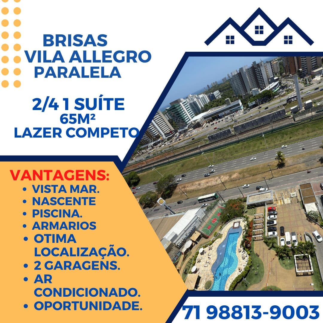 2/4 suite, Lazer completo, otima localização,vizinho ao metro Brisas Villa alegro