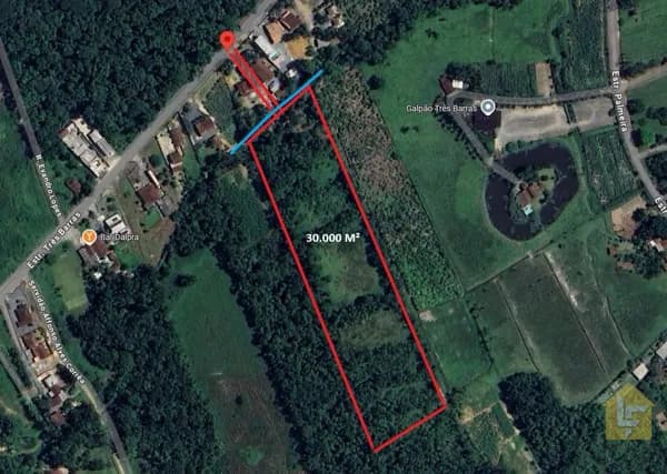 Terreno de 30.000 m2 em Garuva-SC próximo à BR-101
