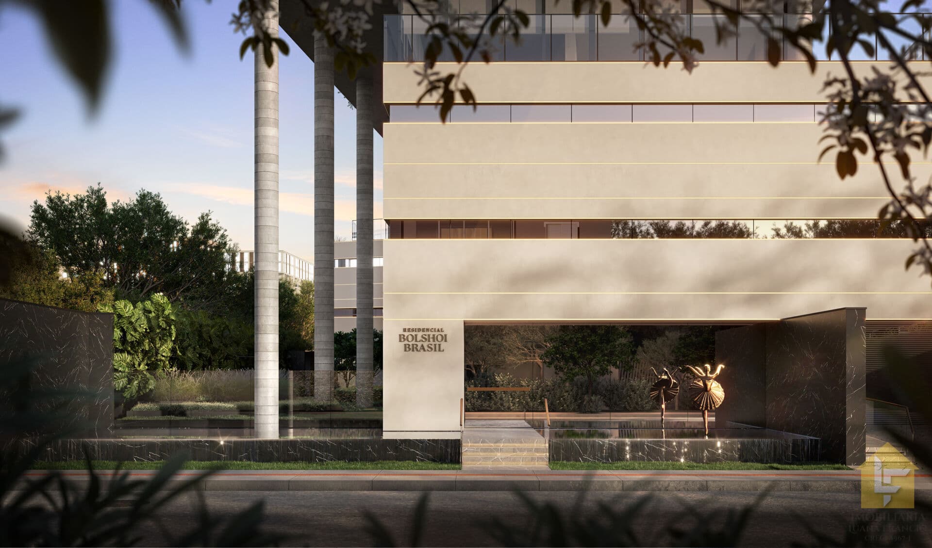 Apartamento com 4 suítes no Residencial Bolshoi Brasil