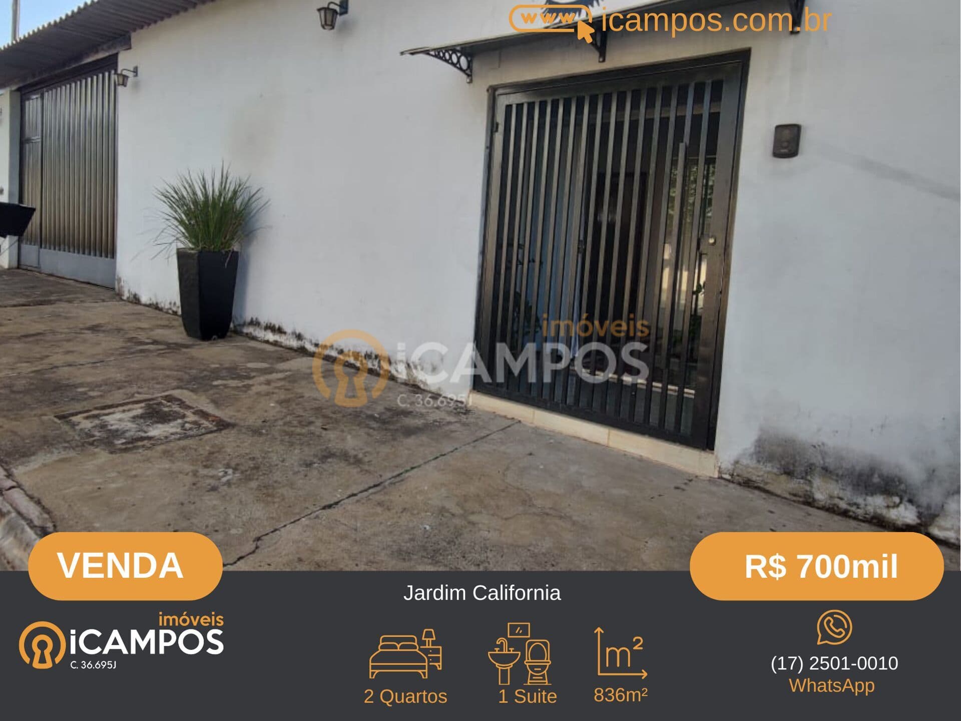 Casa em Bebedouro - Jardim Califórnia