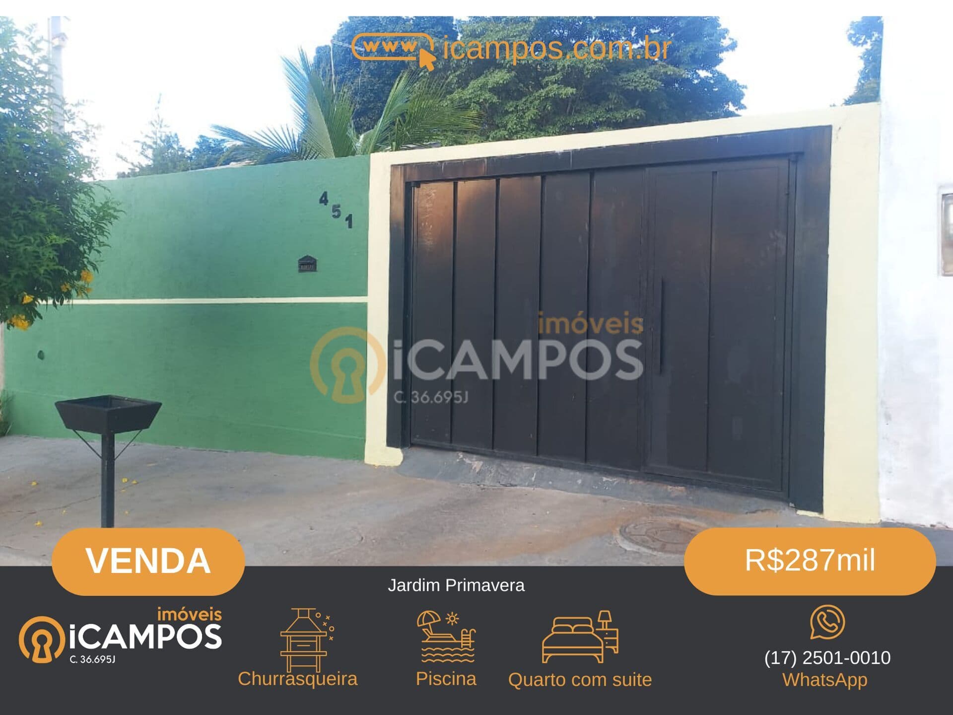 Casa em Bebedouro - Jardim Primavera