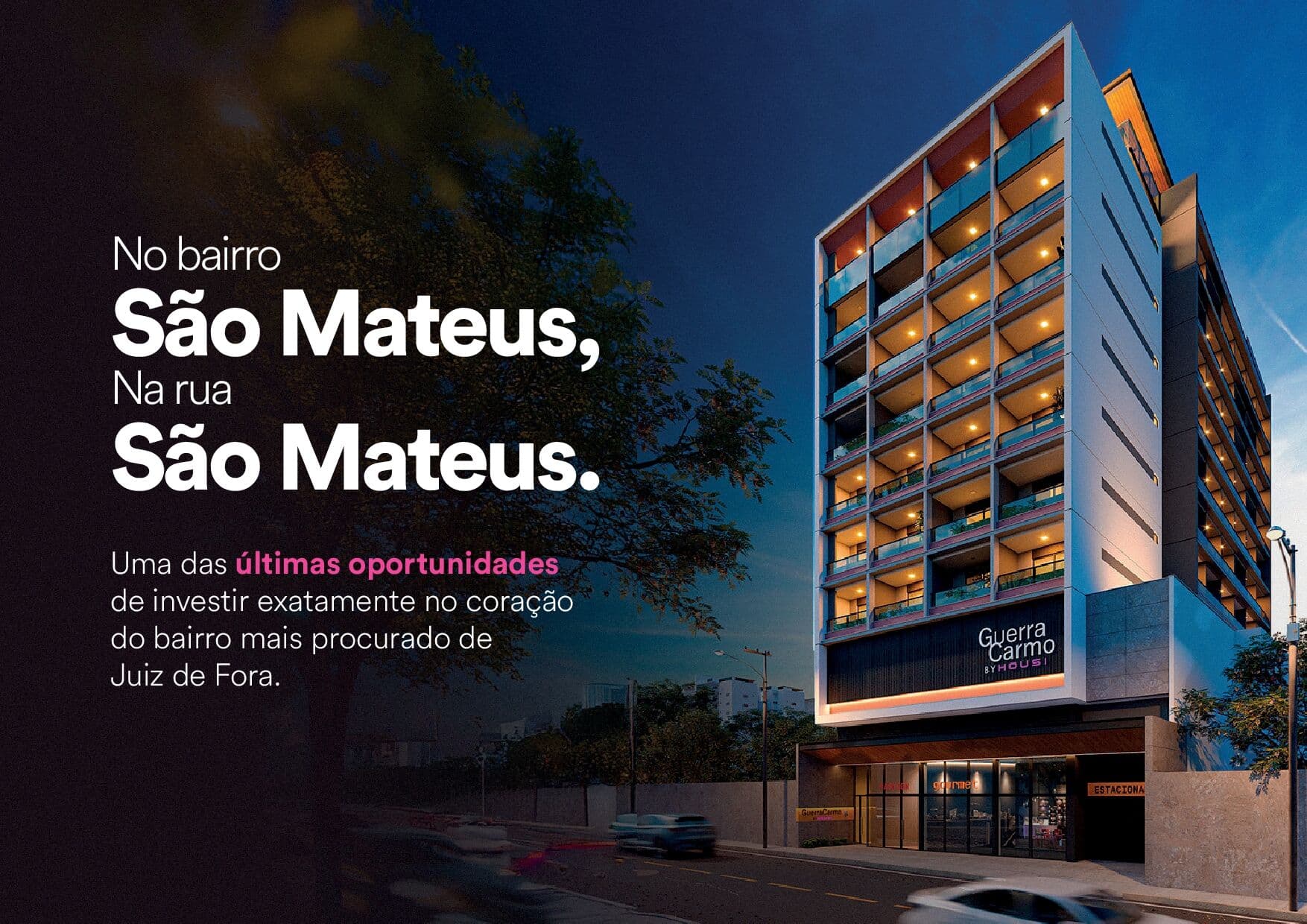 Studio na Rua São Mateus - a partir de