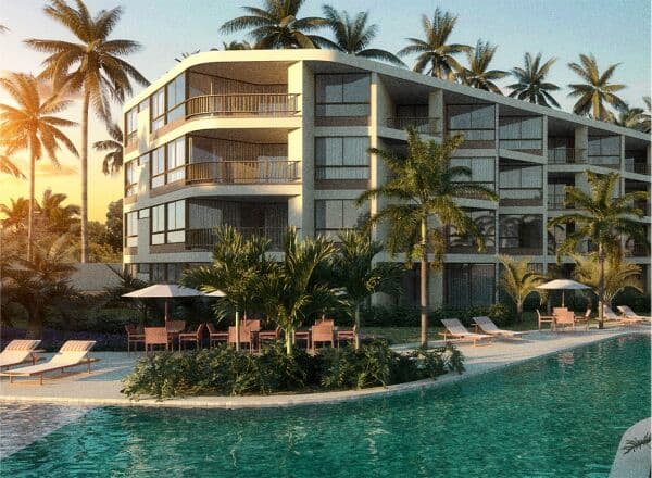 Flats na praia dos Carneiros