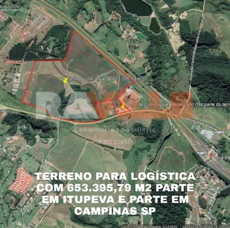 Terreno | Campinas e parte em Itupeva -SP