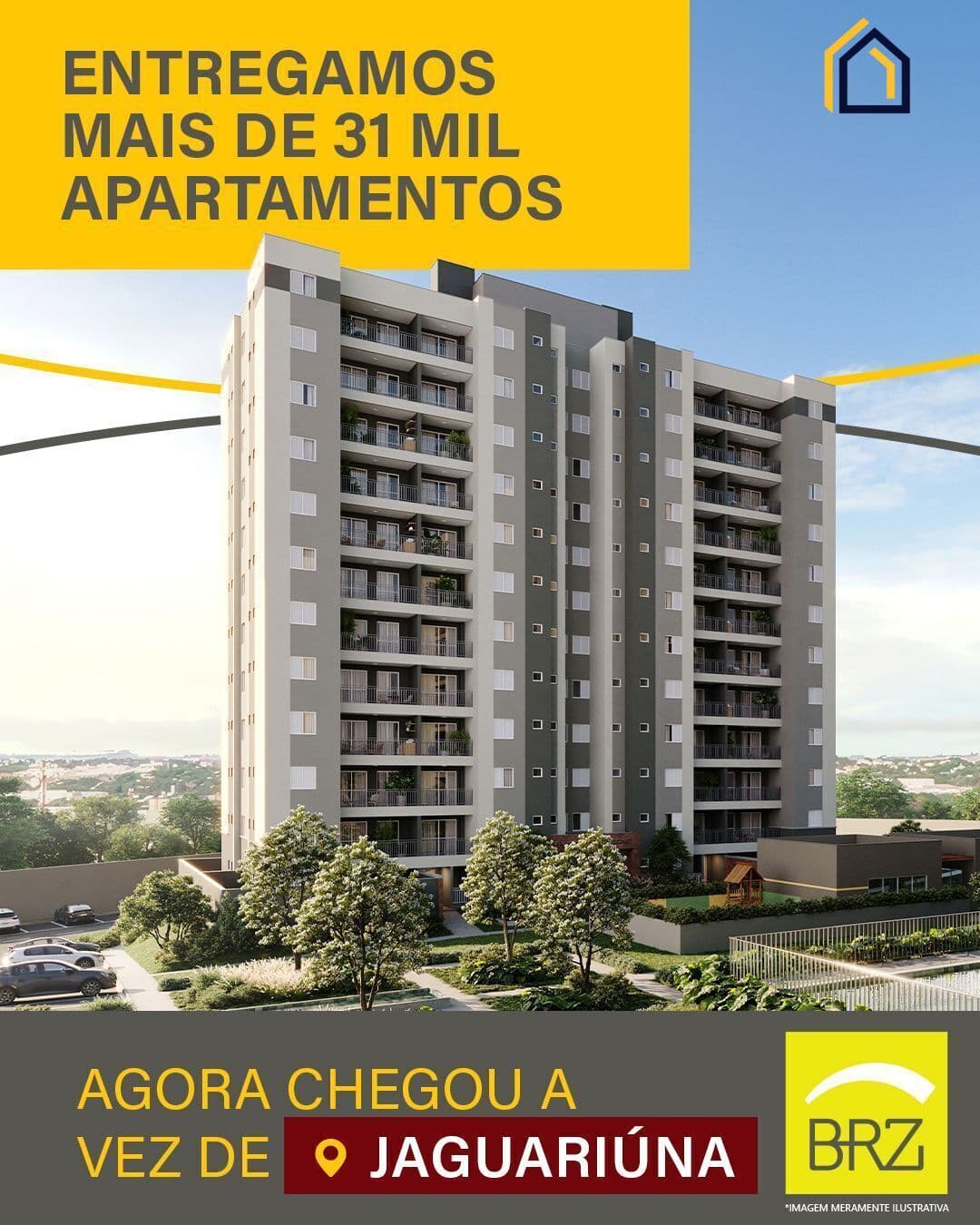 Breve Lançamento em Jaguariúna - Apartamento Garden✨
