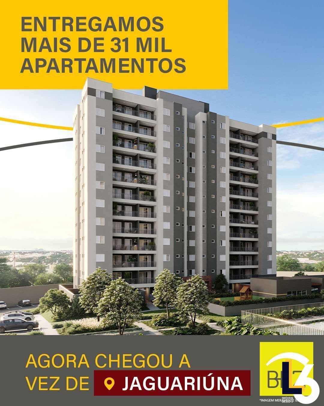 Lançamento em Jaguariúna - Apartamento Garden✨