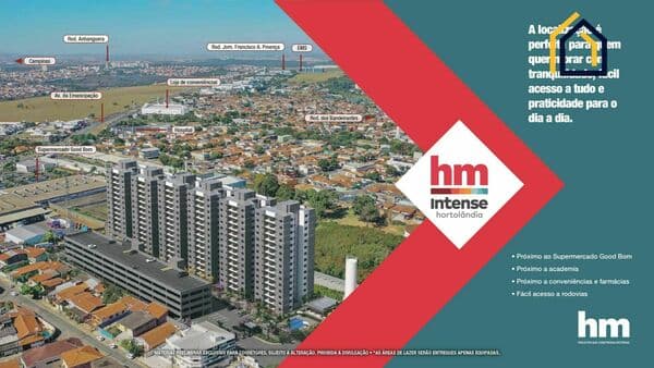 Apartamento em Hortolândia - Jardim do Bosque