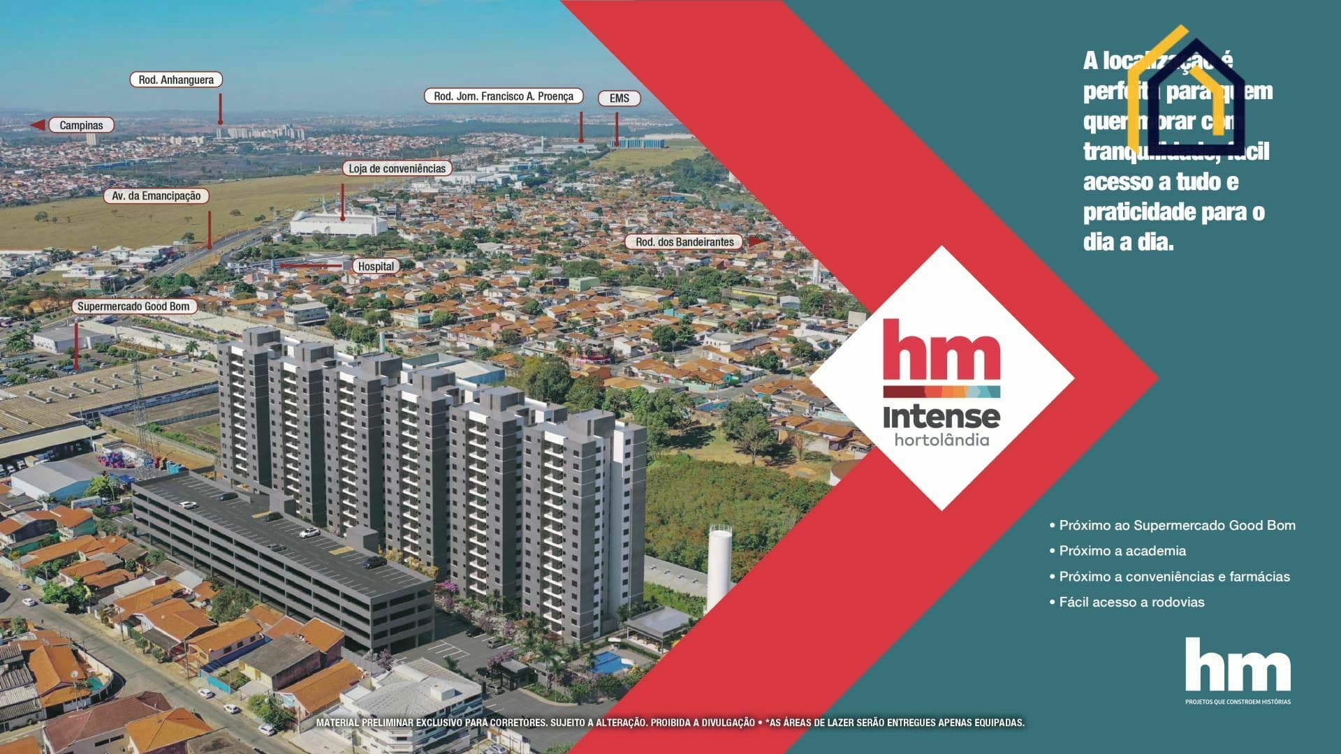 Apartamento em Hortolândia - Jardim do Bosque
