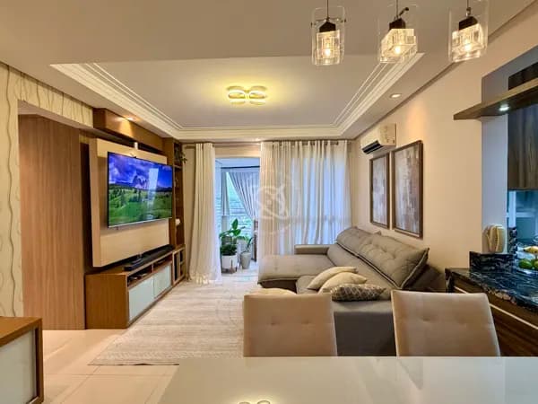 Apartamento semimobiliado no centro de Araranguá - em frente ao Clube Grêmio