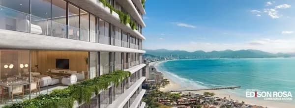 Apartamento no Edifício Lagom Perequê, em Porto Belo - Praia de Perequê sendo 4 Suites com 199,00 m² mais 3 vagas - Santa Catarina.