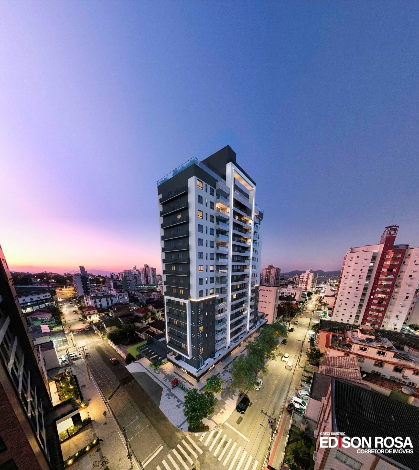 Apartamento Edifício SKY 305 à venda no Estreito em Florianópolis SC: More em 2026, 2 quartos sendo 1 suíte, garagem e hobby box.