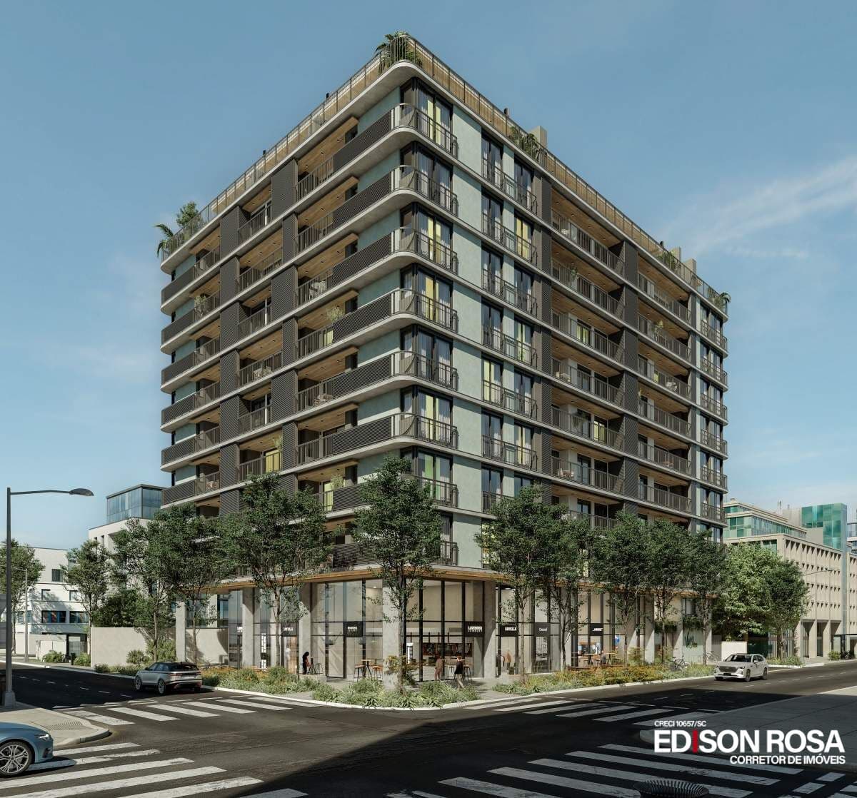 Lançamento - Apartamentos Viva Balneário Estreito, Florianópolis/SC - 02 Suítes com 100,87m² privativos.