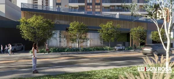 Apartamento no Edifício Acqua Continentale, em Florianópolis/SC, Estreito - 2 suítes de 84,45m², com infraestrutura de lazer completo.