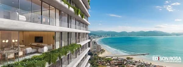 Apartamento no Edifício Lagom Perequê, em Porto Belo - Praia de Perequê sendo 3 Suites com 199,00 m² mais 3 vagas - Santa Catarina.