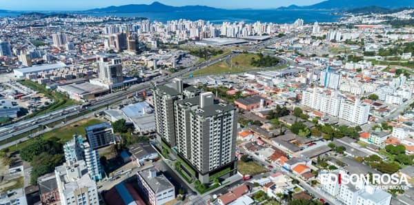 Apartamento á venda no Edifício Manhattan em São José SC - More em 2026, 2 suítes de 91,50m², mais vaga dupla perto de Florianópolis.