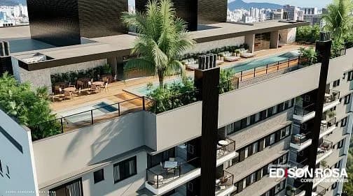 Apartamento no Edifício Aspen Floresta Home Club em São José SC, 3 quartos sendo 1 suíte com 103,50m² mais 2 vagas com hobby box.