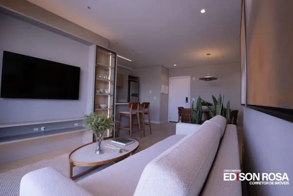 Apartamento à venda no Kobrasol São José 3 dormitórios, 2 demi-suítes, 114,45m² no Andreas Palazzo. Troca de Chaves 2026.