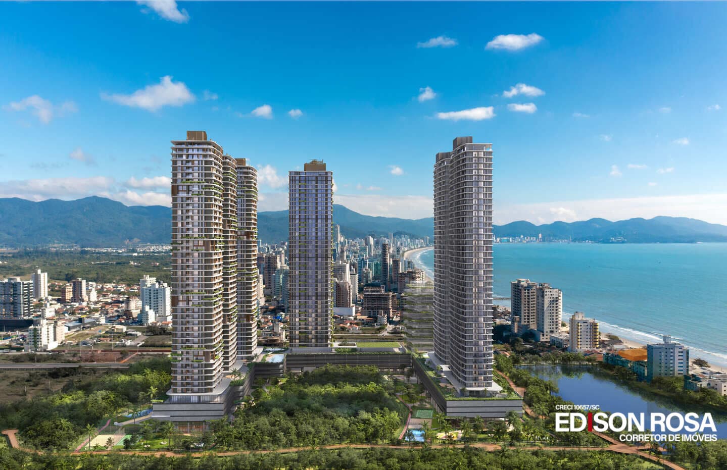 Apartamento Duplex no Edifício Lagom Perequê, em Porto Belo - Lançamento - Praia de Perequê em Porto Belo - Santa Catarina.