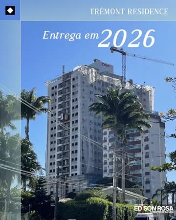 Apartamentos no Edifício Trémont Residence à venda em São José SC, Floresta: 3 quartos sendo 1 suíte perto de Florianópolis, seu APÊ novo em 2026.