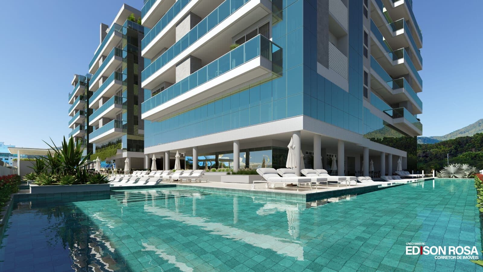 Apartamento 3 SUÍTES com 115,67 m² em Governador Celso Ramos - Praia de Palmas - Santa Catarina. 