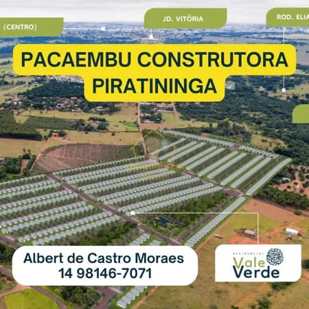 Residencial Vale Verde - Piratininga - Construtora Pacaembu