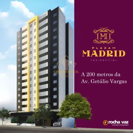 Apartamento Alto Padrão Plaza de Madrid - Bairro Vila Aviação 1º andar