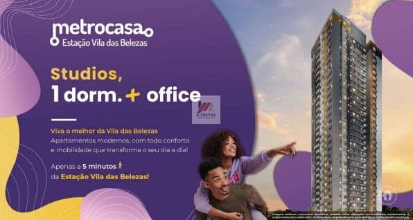 Apartamento Studios e 1 dormitório + office