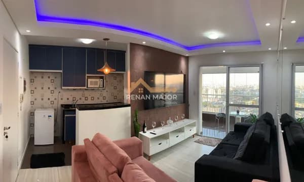 Apartamento 71m² - 2 dorm. com 1 suíte e 2 vagas - Cond. Class