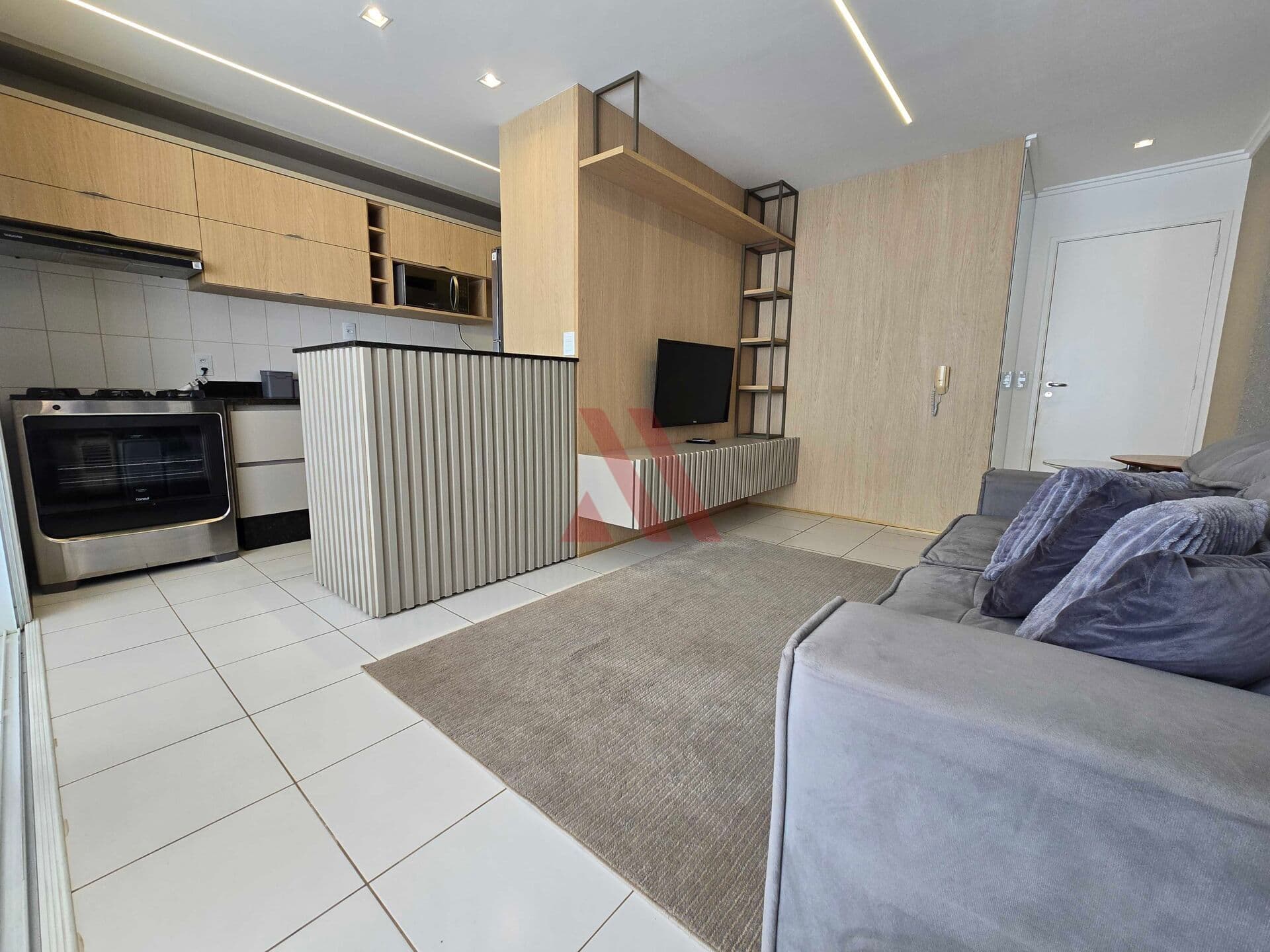 Setor Bueno Apartamento 2 quartos com suíte mobiliado e decorado disponível para locação no Green Lifestyle Residencial