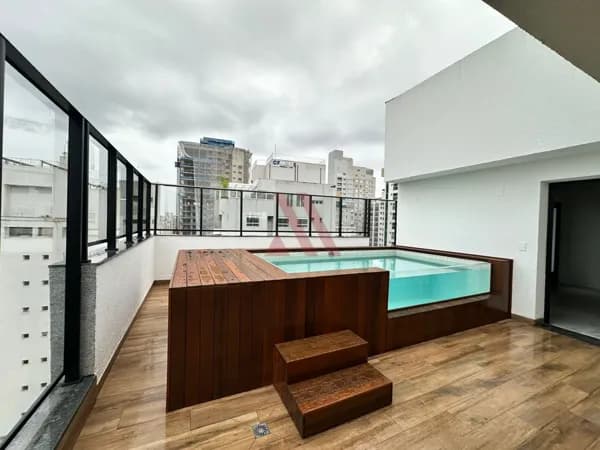 Cobertura no setor Marista 4 suítes, piscina privativa e vista definitiva para o parque