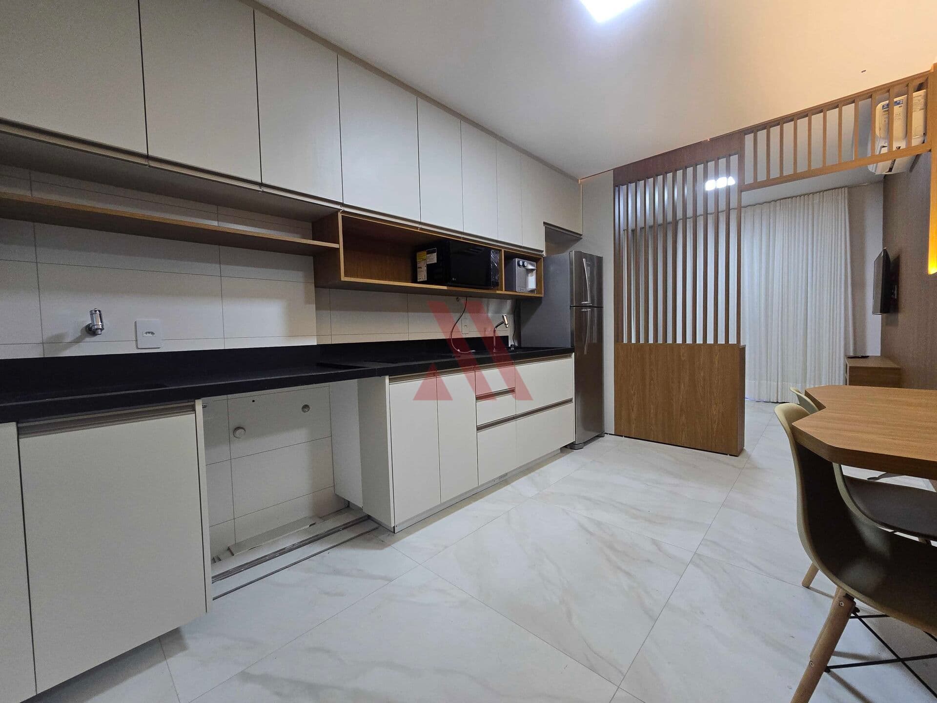Setor Marista Flat mobiliado e decorado andar alto com lazer completo disponível para aluguel no WTC Residence