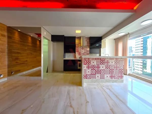 Setor Oeste Apartamento 1 quarto/1 suíte reformado montado em armários Paulete disponível para venda no K Apartaments